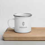 POF Logo Enamel Mug