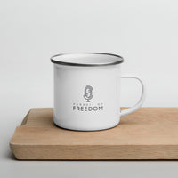 POF Logo Enamel Mug