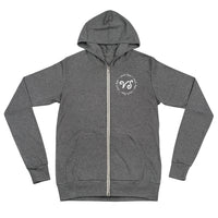 VS unisex lightweight zip hoodie